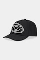 Diesel cappello con visiera in cotone bambini FRENDIL HAT nero J02132