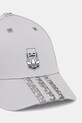 adidas Originals czapka z daszkiem bawełniana dziecięca MINECRAFT JW2982 szary AW25