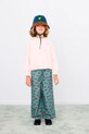 Tinycottons kapelusz bawełniany dziecięcy COLOR BLOCK BUCKET HAT granatowy AW25.538
