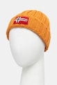 Napapijri căciulă din lână pentru copii SEMIURY NP0A4GMHA681 portocaliu AW25