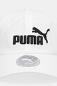 Puma czapka z daszkiem bawełniana ESS NO.1 LOGO BB Cap Jr 026554 biały AW25