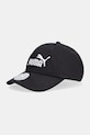 Βαμβακερό καπέλο του μπέιζμπολ Puma ESS NO.1 LOGO BB Cap Jr απλικέ μαύρο 026554