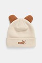 Puma czapka dziecięca ANIMAL Mid Crown Beanie Jr beżowy 026564