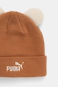 Puma czapka dziecięca ANIMAL Mid Crown Beanie Jr 026564 brązowy AW25