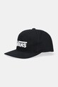 Vans czapka z daszkiem bawełniana dziecięca Drop V Logo Snapback czarny VN000Q19BLK1