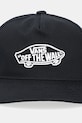 Vans cappello con visiera in cotone bambini Vans Classic Snapback VN000Q1ABLK1 nero AW25