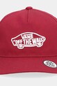 Otroška bombažna bejzbolska kapa Vans Vans Classic Snapback VN000Q1ABRD1 bordo AW25