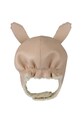 Dječaci Dječja kožna kapa Donsje Kapi Exclusive Hat Fluffy Bunny 6020108 roza
