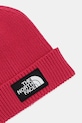 Dětská čepice The North Face KIDS TNF LOGO BOX CUFFED BEANIE NF0A8CGUBOS1 růžová AW25