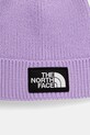 BIMBA The North Face berretta per bambini KIDS TNF LOGO BOX CUFFED BEANIE NF0A8CGUQZI1 violetto
