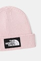 The North Face gyerek sapka BABY LOGO BOX BEANIE NF0A8F1JBP61 rózsaszín AW25