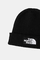 The North Face căciulă copii BABY LOGO BOX BEANIE NF0A8F1JJK31 negru AW25