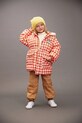 Mini Rodini czapka bawełniana dziecięca żółty 25765103