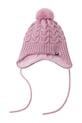 Reima czapka z dodatkiem wełny dziecięca Paljakka 5300035C.9BYA różowy