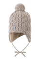 Reima czapka wełniana dziecięca Nunavut wełna beżowy 5300065B.9BYA