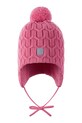 Детская хлопковая шапочка Reima Nunavut 5300065B.9BYA розовый AW25