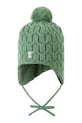 Reima czapka wełniana dziecięca Nunavut wełna zielony 5300065B.9BYA