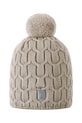 Reima czapka wełniana dziecięca Nyksund wełna beżowy 5300066B.9BYA