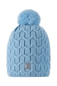 Дитяча вовняна шапка Reima Nyksund вовна блакитний 5300066B.9BYA