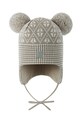 Момче Детска вълнена шапка Reima Kuuru 5300215B.9BYA бежов