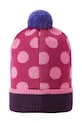 Reima czapka z dodatkiem wełny dziecięca Jenkka 5300278C.9BYA różowy AW25