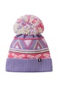 Chłopiec Reima czapka z dodatkiem wełny dziecięca Kirjoen 5300286B.9BYA fioletowy
