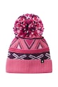 Chłopiec Reima czapka z dodatkiem wełny dziecięca Kirjoen 5300286B.9BYA różowy