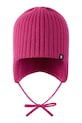 Chłopiec Reima czapka wełniana dziecięca Myssytys 5300324A.9BYA różowy