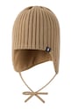 Reima czapka wełniana dziecięca Myssytys wełna brązowy 5300324A.9BYA
