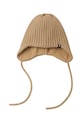 Reima czapka wełniana dziecięca Myssytys brązowy 5300324A.9BYA
