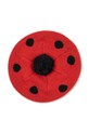 Konges Sløjd czapka LADYBUG BERET KS103494.9BYA czerwony AW25