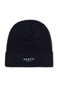 Παιδικός σκούφος από μείγμα μαλλιού Kenzo Kids K61215.52.54 σκούρο μπλε AW25
