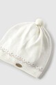 Mayoral Newborn czapka niemowlęca 9936.1E.Newborn.9BYA beżowy AW25