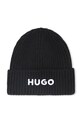 HUGO czapka dziecięca aplikacja czarny G00545.54.56