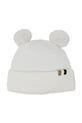 BOSS czapka i kapcie niemowlęce J52599 biały AW25