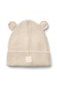 Liewood czapka bawełniana dziecięca Gina Beanie bawełna beżowy LW20105.9BYA