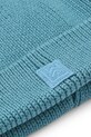 Liewood czapka bawełniana dziecięca Ezra Beanie LW20106.9BYA turkusowy AW25