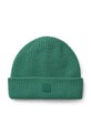 Παιδικό καπέλο με προσθήκη μαλλιού Liewood Emilio Beanie μεσαίου πάχους πράσινο LW20111.9BYA