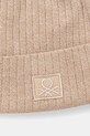 Παιδικός σκούφος United Colors of Benetton 6FEECA027.G.Season.9BYA μπεζ AW25