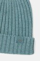 United Colors of Benetton czapka z wełną dziecięca 126WGA006.P.seasonal turkusowy AW25