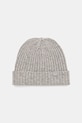 United Colors of Benetton căciulă de lână pentru copii uni gri 126WGA006.P.seasonal