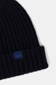 Детска шапка с вълна United Colors of Benetton 126WGA006.P.seasonal тъмносин AW25