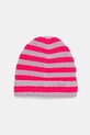 United Colors of Benetton czapka dziecięca pozostałe fioletowy 1370HA00C.P.seasonal