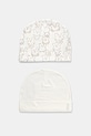 United Colors of Benetton gyerek sapka 2 db mintás fehér 3DKAAA001.W.seasonal