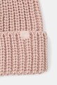 United Colors of Benetton czapka z domieszką wełny dziecięca 105HCA014.G.seasonal beżowy AW25