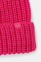 United Colors of Benetton căciulă din lână pentru copii 105HCA014.G.seasonal roz AW25