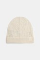 United Colors of Benetton czapka z wełną niemowlęca cienka beżowy 106WAA008.W.seasonal