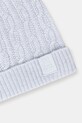 United Colors of Benetton czapka z wełną niemowlęca 106WAA008.W.seasonal niebieski AW25