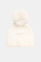 Detská vlnená čiapka Jamiks MADS II tenká krémová MADS.me.II.Nak.JZI148.K
