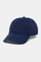 Хлопковая кепка Tommy Hilfiger хлопок тёмно-синий AM0AM13426